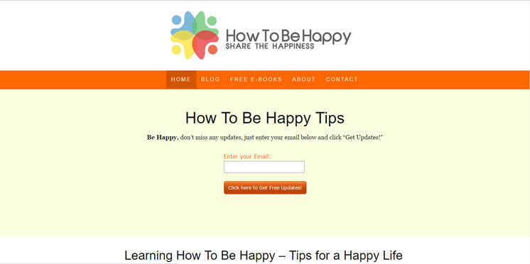 how to be happy how to be happy